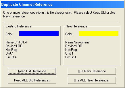 DuplicateChannelReference