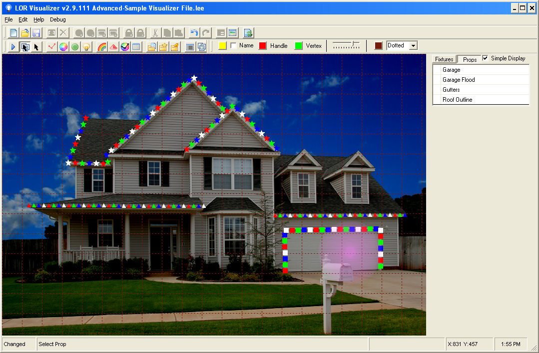 A sample Visualizer file A sample Visualizer file