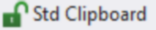 The active clipboard (enlarged)