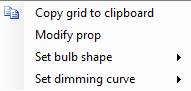 The right-click menu The right-click menu