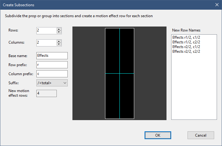 Subdividing a pixel tree into 2 columns and 2 rows Subdividing a pixel tree into 2 columns and 2 rows