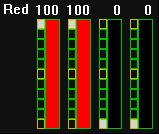 Bottom part of color controls Bottom part of color controls