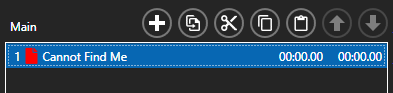 The sequence "Cannot Find Me" is missing The sequence "Cannot Find Me" is missing