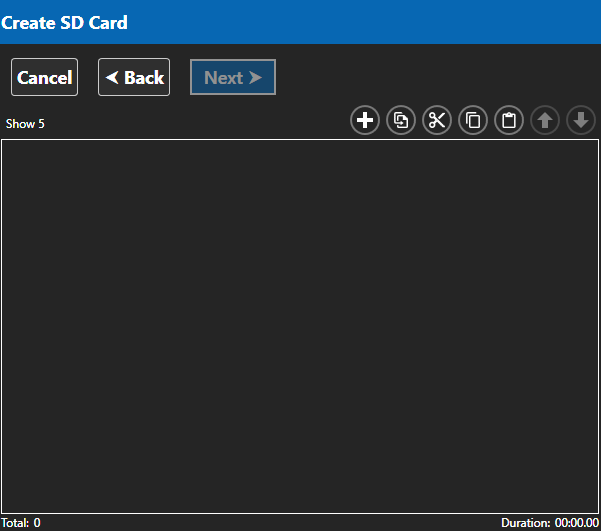 SDCardSequences