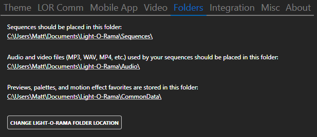 Folder tab Folder tab