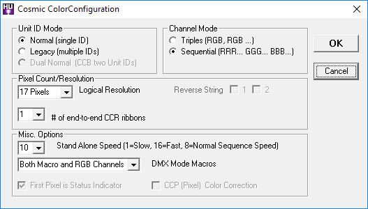 Light O Rama Cosmic Color Ribbon The Light-O-Rama Software Package > Hardware Utility > Light-O-Rama ...