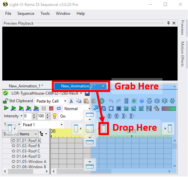 How to view sequences side by side How to view sequences side by side