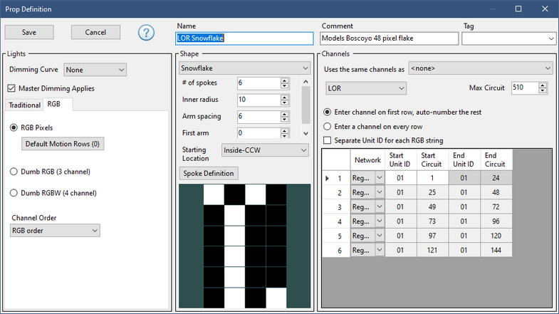 The Light-O-Rama Software Package > Sequencer > Preview Design > Prop ...