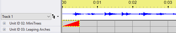 Fade Up tool applied while group was collapsed Fade Up tool applied while group was collapsed