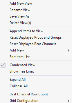 GridViewMenu