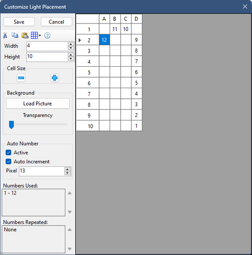 Custom Grid Window Custom Grid Window