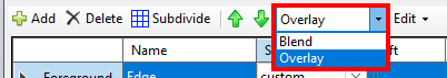 Motion Row Combination Mode Motion Row Combination Mode