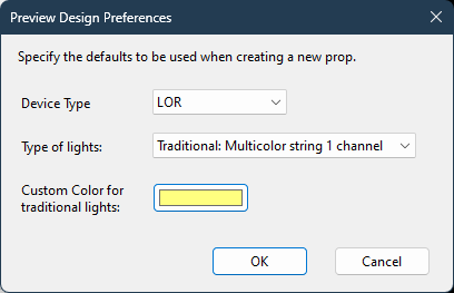 Preview Design Preferences