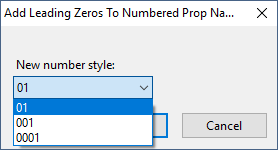 Choose number style
