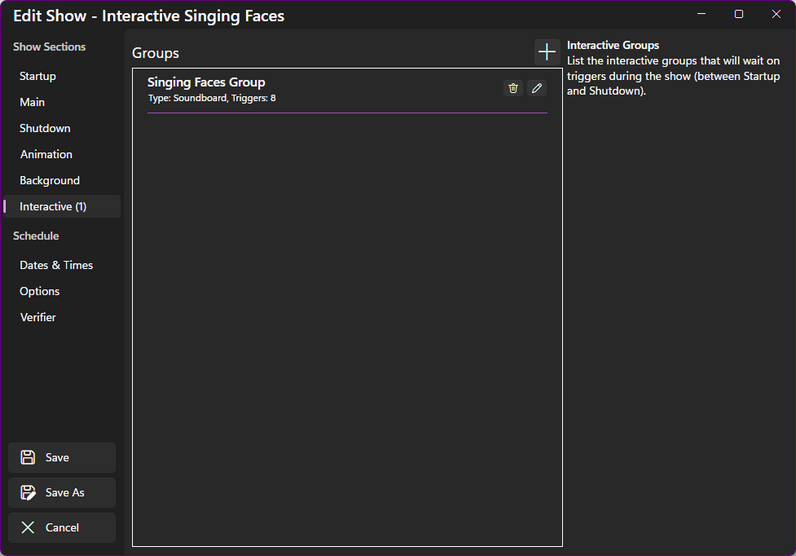 The Interactive Section