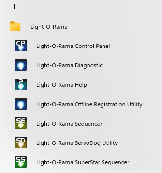 Windows Menu
