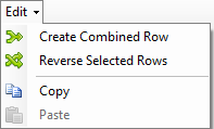 The Edit Menu The Edit Menu