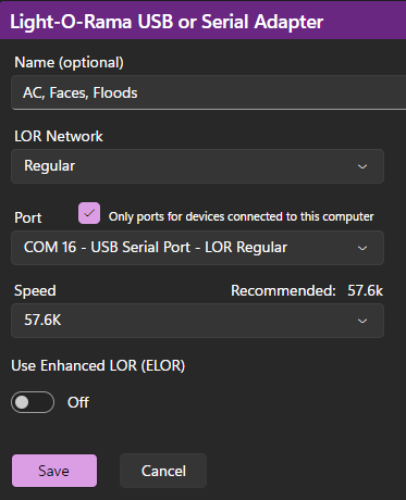 NetworkAddLOR