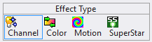 Effect Type buttons