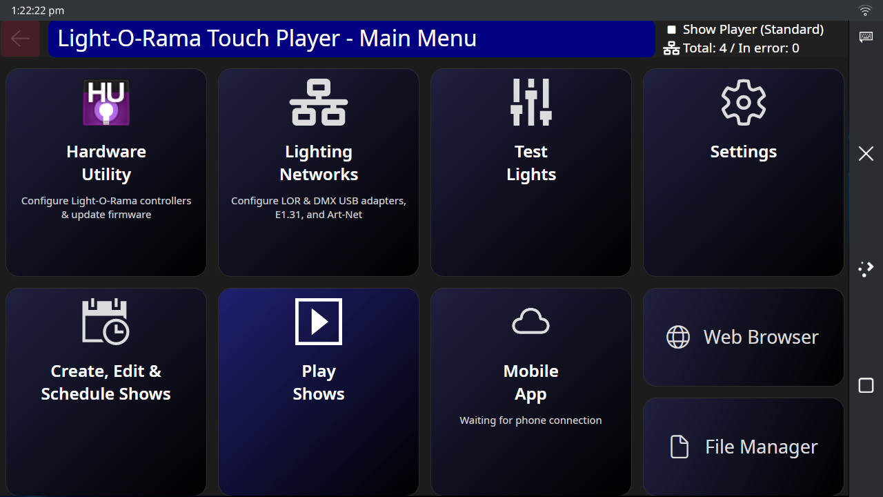 Main Menu Main Menu